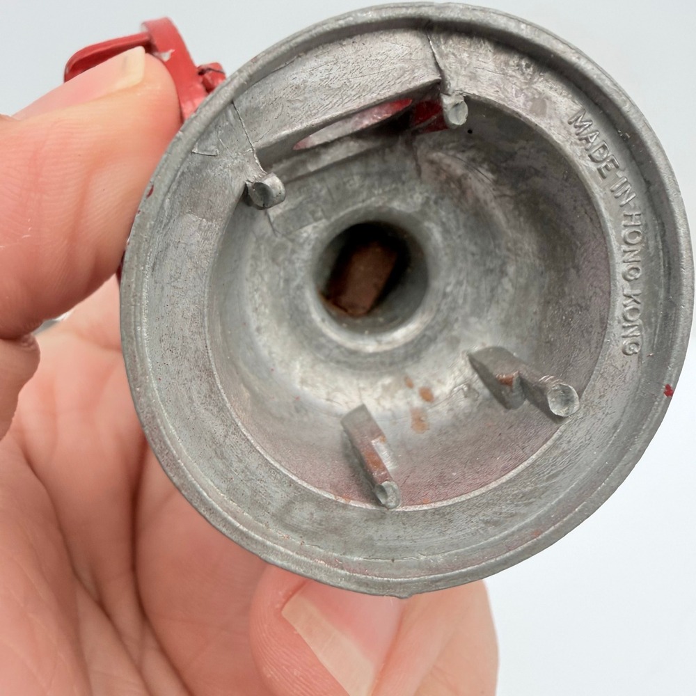Vintage Durham Industries Die-Cast Metal Telephone and Fan Pencil Sharpener Set - Picture 5 of 9